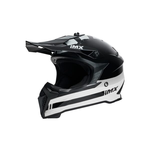KASK IMX FMX-02 BLACK/WHITE GLOSS ROZM. L