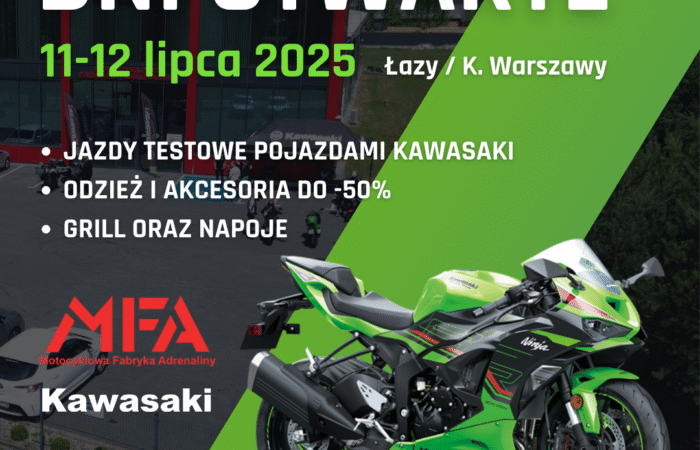 Dni Otwarte MFA 11-12 lipca 2025 | Kawasaki Demo Days