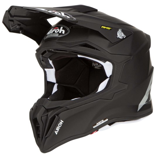 KASK AIROH STRYCKER BLACK MATT ROZM. L