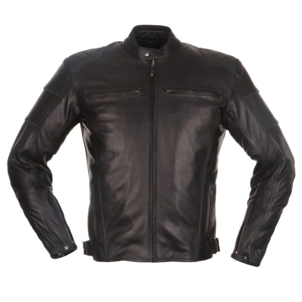 MOTOCYKLOWA KURTKA SKÓRZANA MODEKA RUVEN ROZM. 5XL