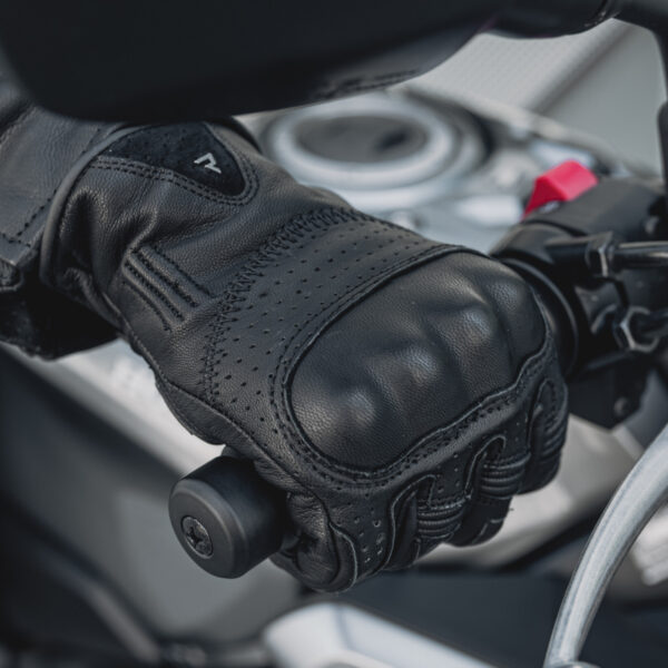 MOTOCYKLOWE RĘKAWICE SKÓRZANE REBELHORN THUG II PERFORATED ROZM. S