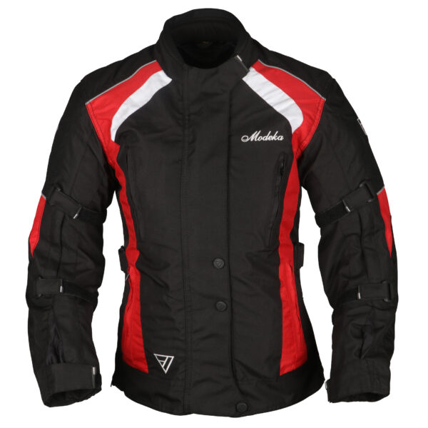 DAMSKA KURTKA MOTOCYKLOWA TEKSTYLNA MODEKA JANIKA LADY ROZM. 36