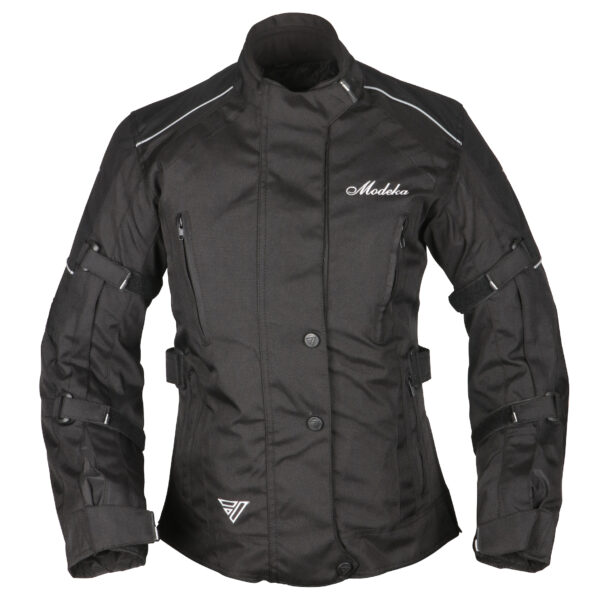 DAMSKA KURTKA MOTOCYKLOWA TEKSTYLNA MODEKA JANIKA LADY ROZM. 44