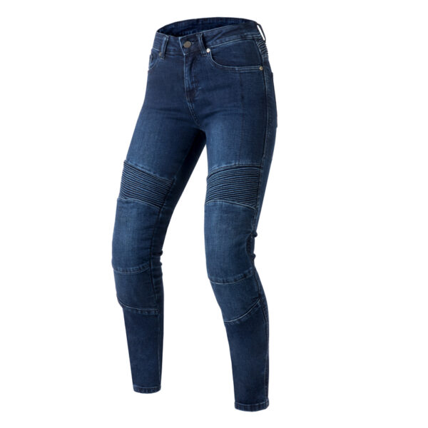 DAMSKIE SPODNIE MOTOCYKLOWE JEANS OZONE AGNESS II ROZM. 40/30